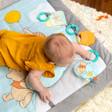 Bright Starts Disney Baby WINNIE THE POOH Once Upon a Tummy Time Activity Gym, Blue