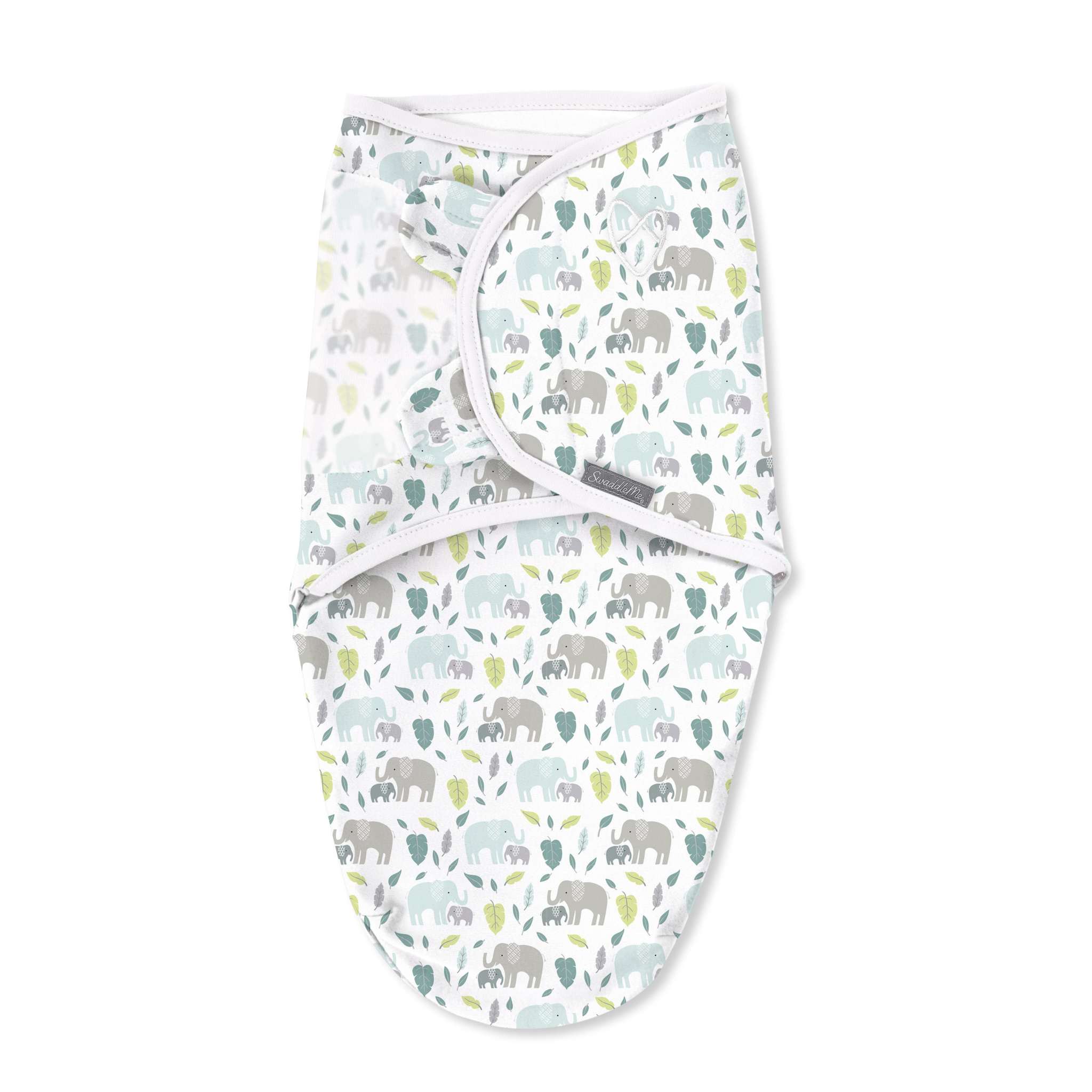 SwaddleMe by Ingenuity Comfort Pack 0-3 months baby swaddle set with elephant design