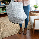 Ingenuity Good to Go 4-in-1 Multi-Use Cover in Kimber, versatile nursing cover and scarf for baby privacy and protection