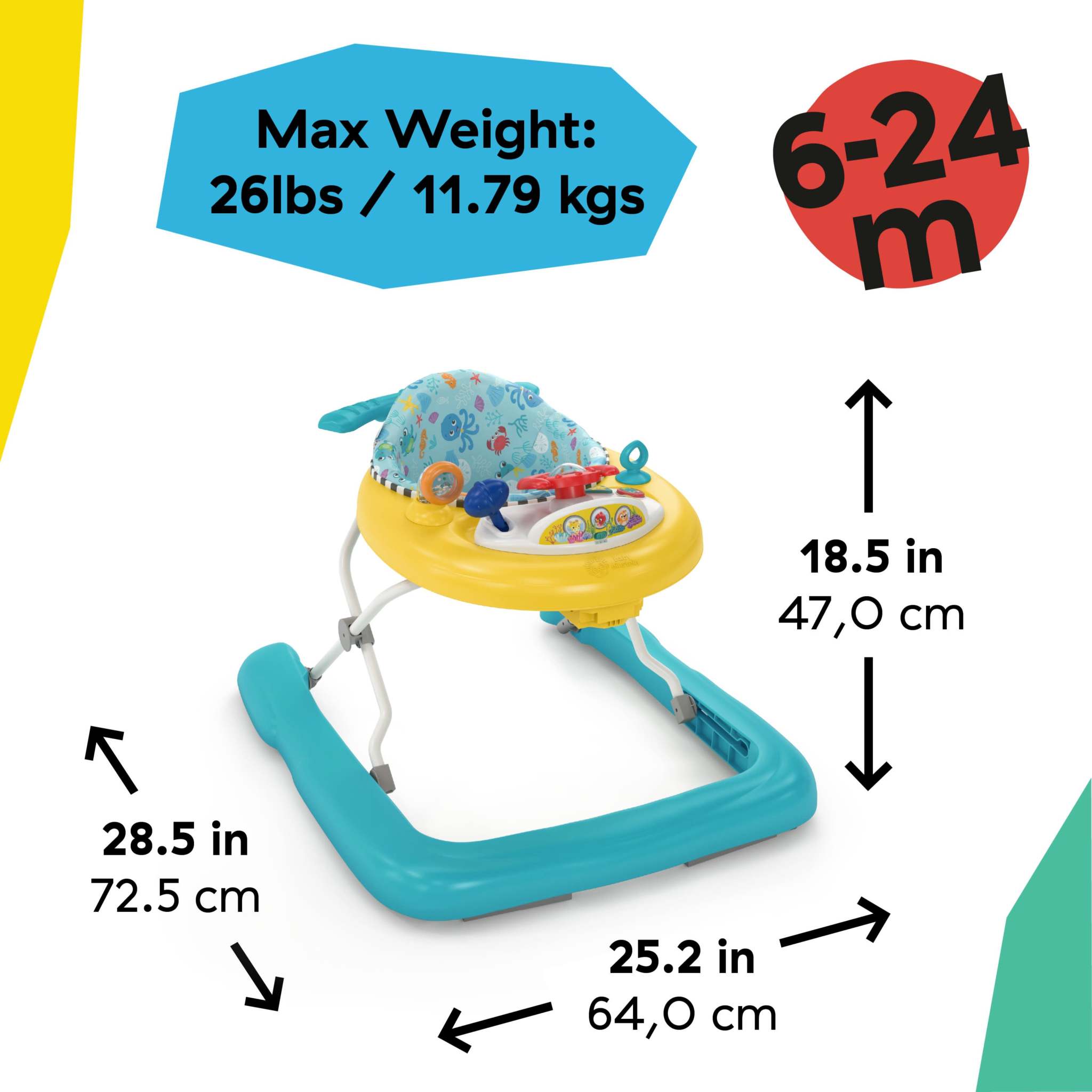 Submarine Baby Walker Dive & Discover 3-in-1