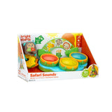 Bright Starts Safari Sounds Gift Set with musical baby toys