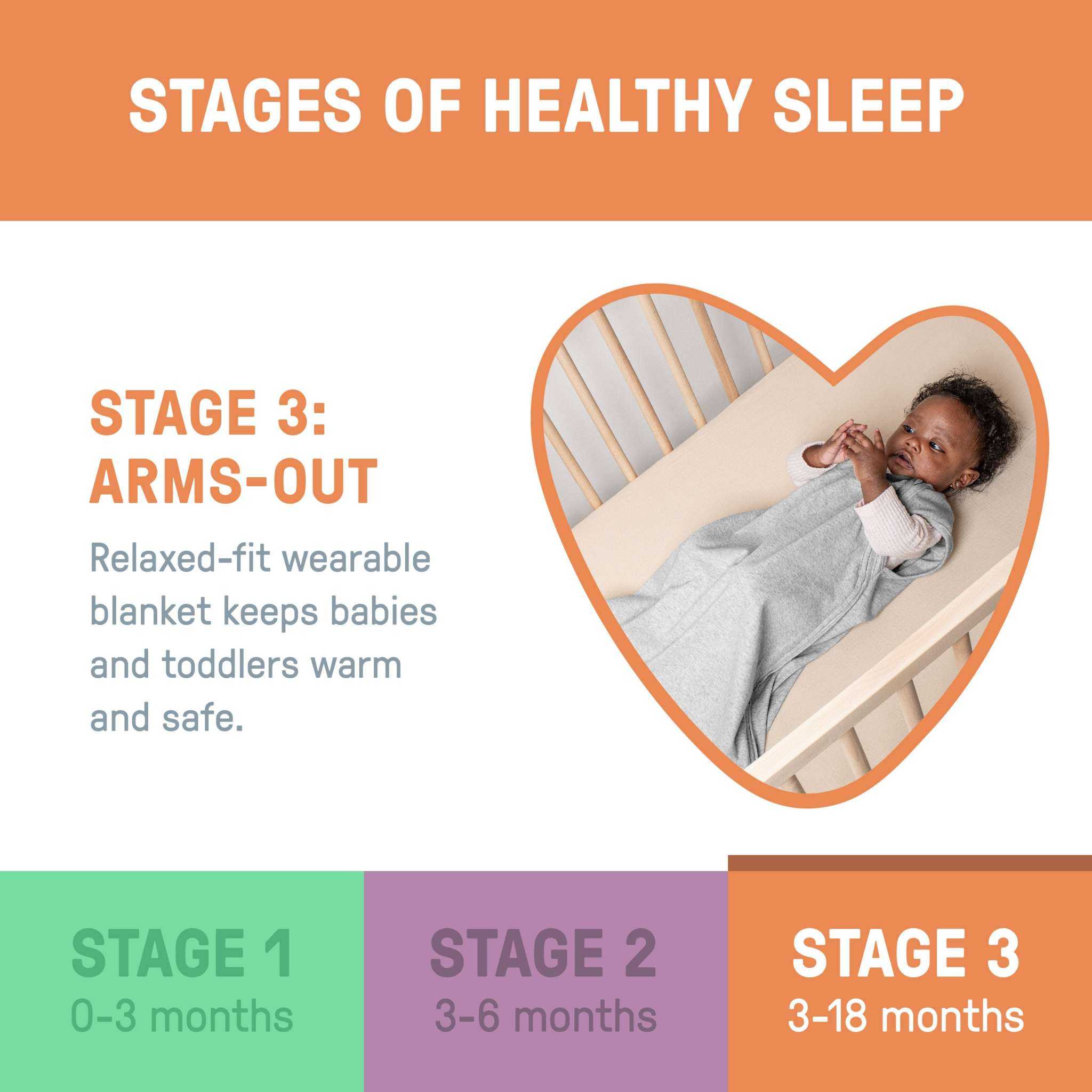 SwaddleMe by Ingenuity Muslin Night Sack Sleeper for babies 3-18 months in moss green, breathable cotton muslin design with zipper opening