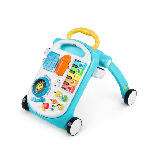 Baby Einstein Musical Mix N Roll 4-in-1 baby walker and activity table with musical play features