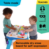 Baby Einstein Curiosity Table activity station toddler toy with spinning gears and lights