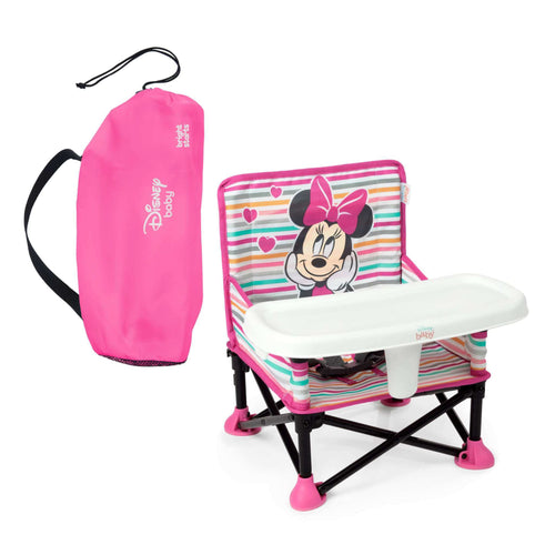 Bright Starts Disney Minnie Mouse Pop N Sit portable booster seat
