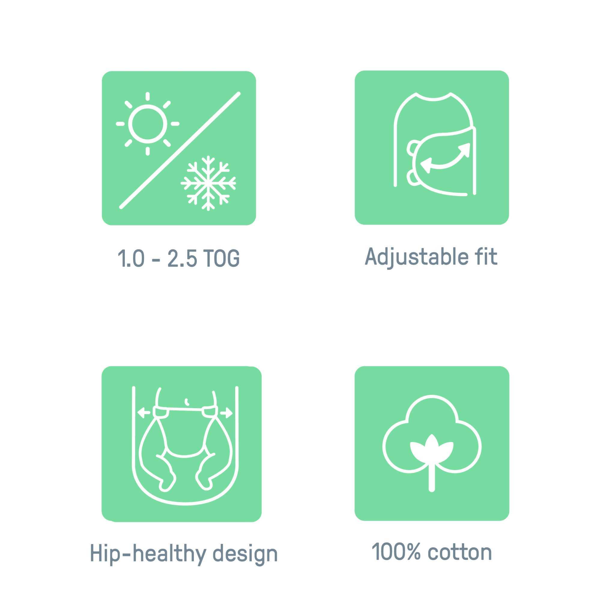 SwaddleMe by Ingenuity All Season Swaddle for newborns 0-3 months in Stardust design