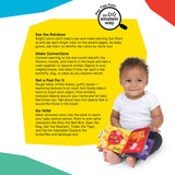 Baby Einstein Nature Sounds Soft Activity Busy Book, Ages 0+ Months