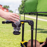 Bright Starts John Deere Pop 'N Ride Wagon with Sun Canopy, Green & Yellow