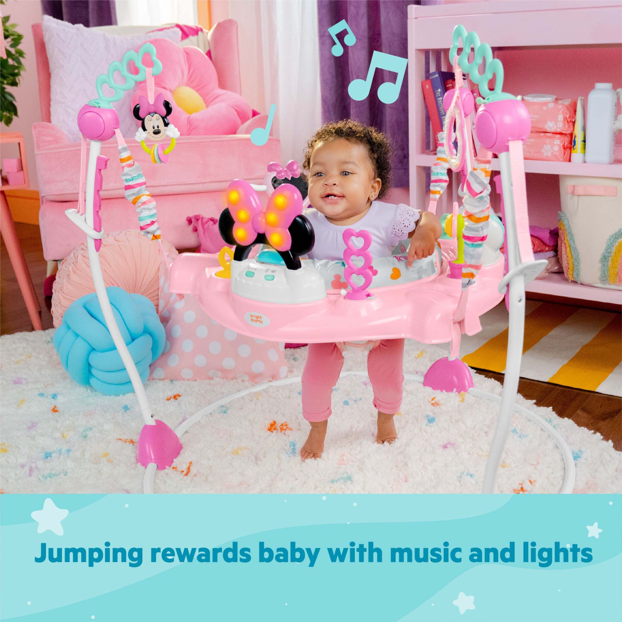 Minnie Mouse Forever Besties Baby Activity Jumper