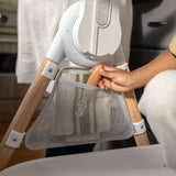 Table-to-Tower 2-in-1 Step Stool toddler kitchen learning tower with adjustable safety rail and activity desk conversion