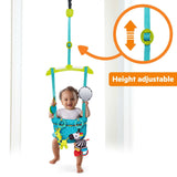 Bright Starts Bounce 'n Spring Deluxe Door Jumper with toys
