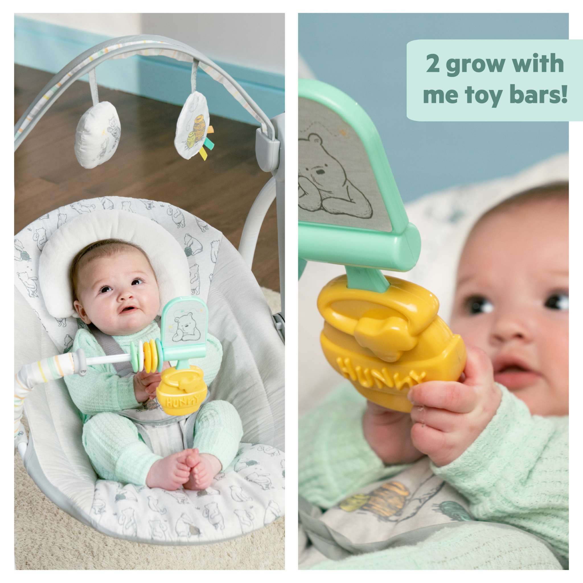 Winnie the Pooh Classic Pals milestone Swing for Baby