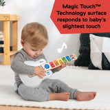Baby Einstein + Hape Rock & Strum Magic Touch Guitar Toy, Ages 6+ Months