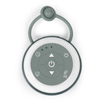 Ingenuity Serenity Glow portable baby sound machine with color-changing light ring and nature sounds