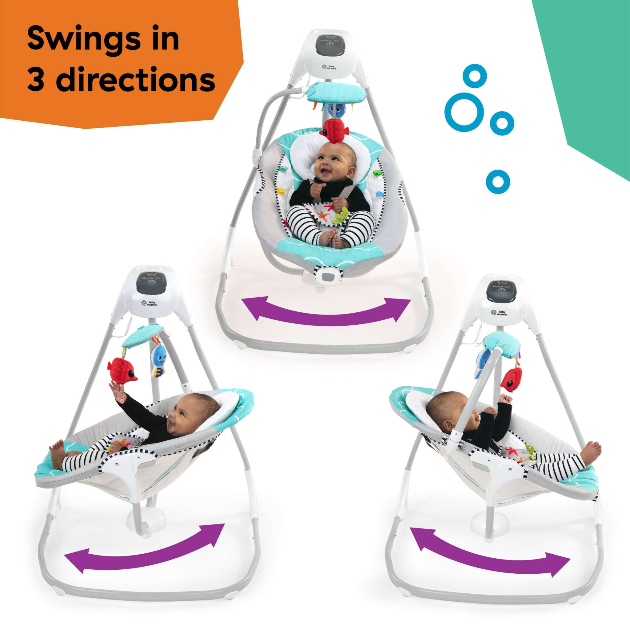 baby einstein compact swing