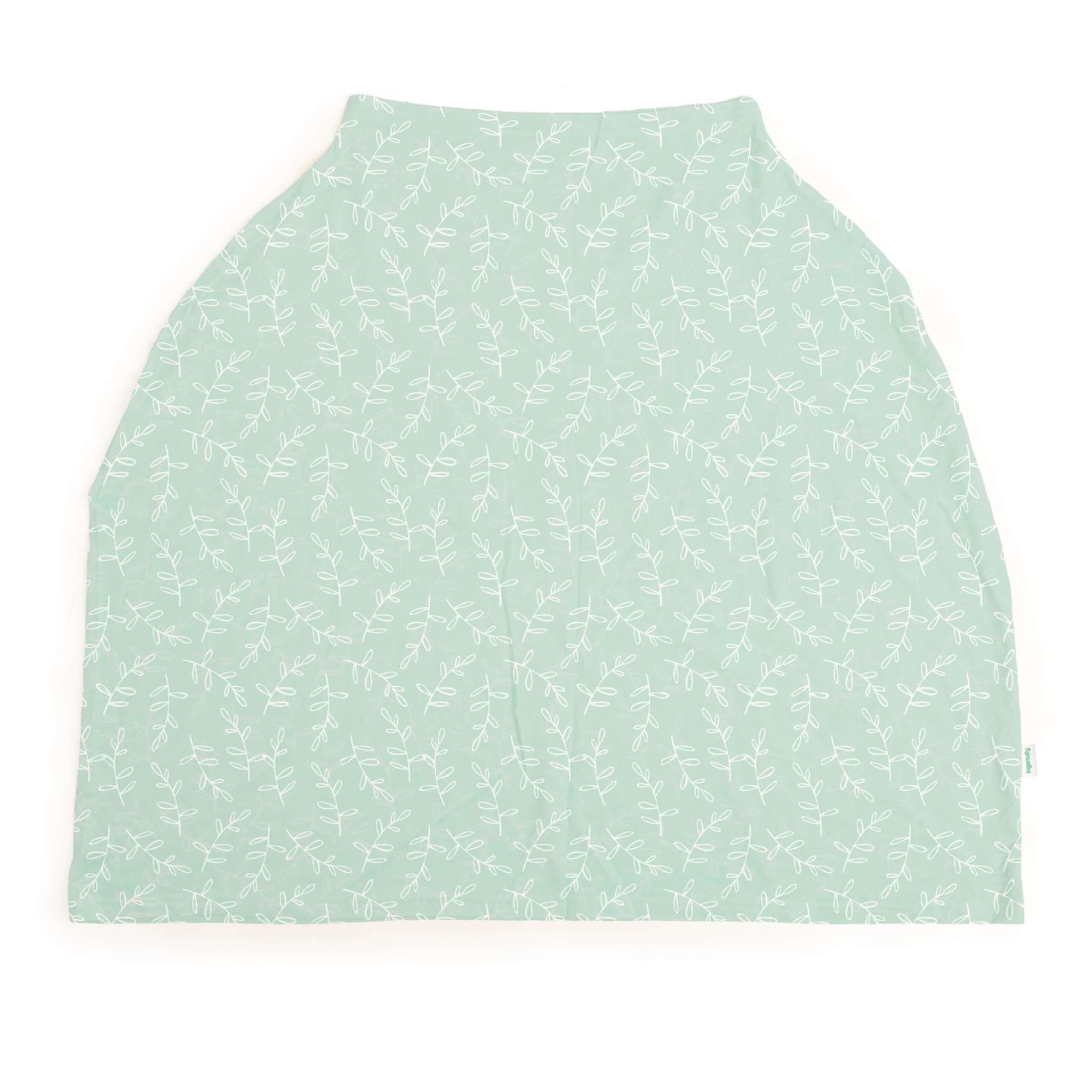Ingenuity Good to Go 4-in-1 Multi-Use Cover in fern green used as nursing cover and infinity scarf