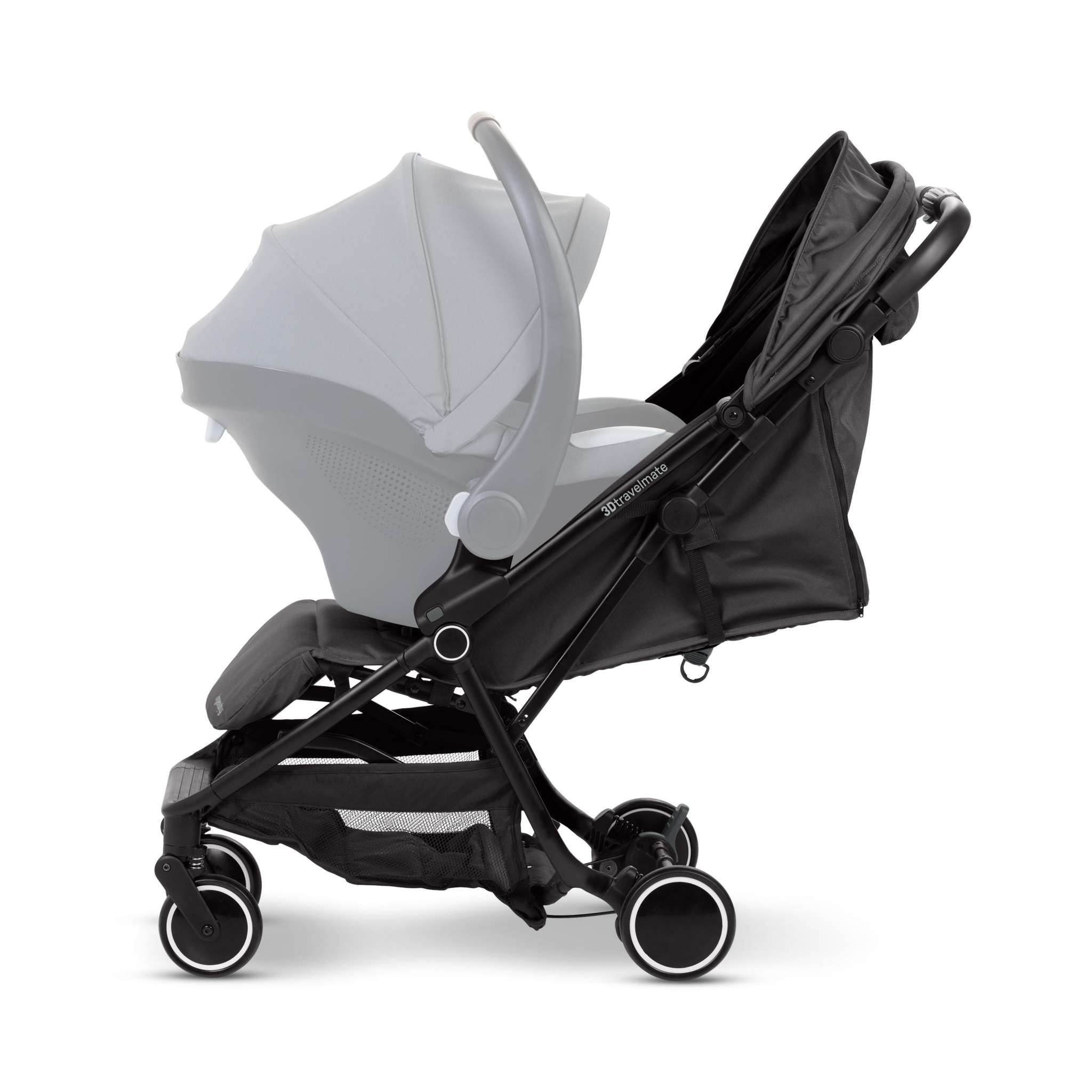Ingenuity 3D Quickclose™ stroller carseat adapter pair for secure infant car seat attachment