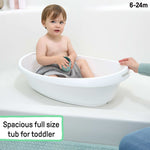 Ingenuity Room to Soak 4-in-1 baby tub with sling and support seat for adjustable infant bathing stages