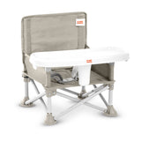 Bright Starts Pop 'N Sit Portable Booster, Grey