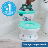 Disney Baby Stitch My Size Potty with 2-in-1 design, stickers, and fun sounds for toddler potty training