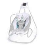 Ingenuity SimpleComfort Compact baby swing and rocker with plush seat and mobile toys