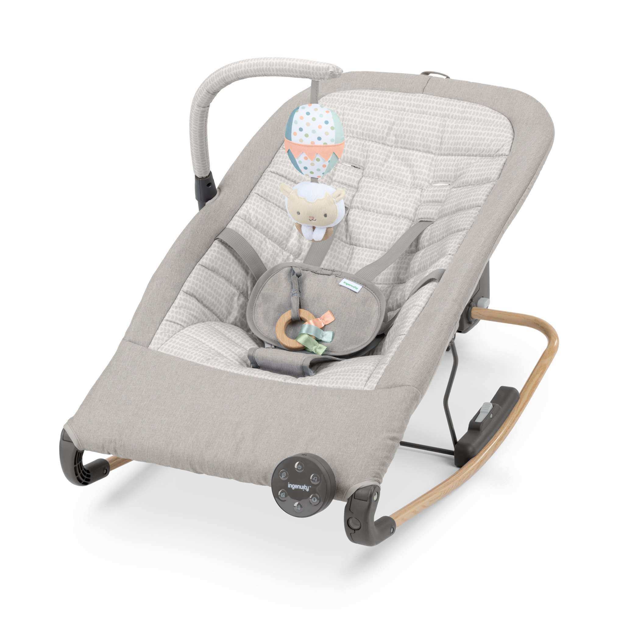 Keep InMotion automatic baby rocking seat with remote and toys for 0-6 months