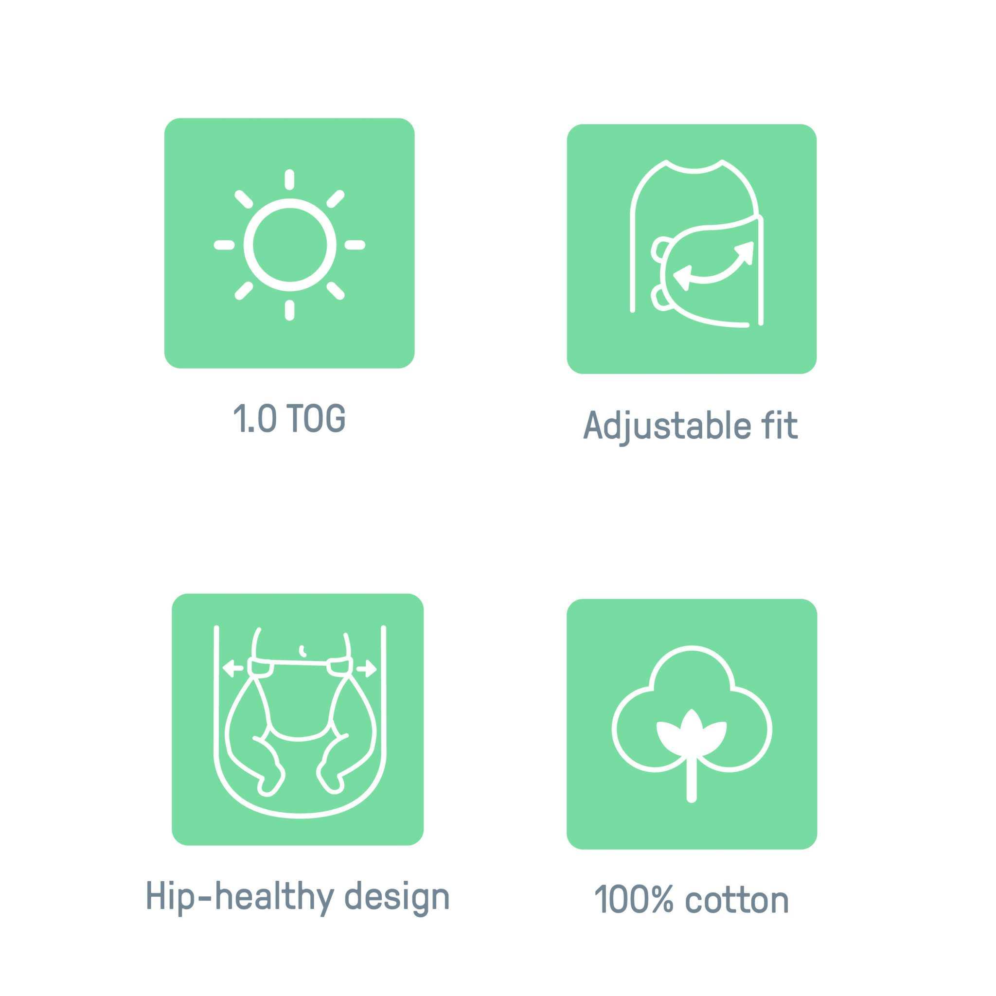 SwaddleMe by Ingenuity 100% cotton adjustable baby swaddle for 3-6 months with hook-and-loop closures, 3-pack