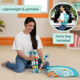 Disney Baby Finding Nemo POP 'N Wiggle FoldAway Activity Gym by Bright Starts, Indoor/Outdoor, 0M+