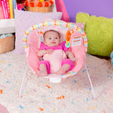 Bright Starts Fancy Fantasy Vibrating Bouncer with Toy Bar