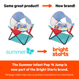 Bright Starts Pop 'N Jump Portable Activity Jumper, Sweet Treats