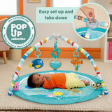 Disney Baby Finding Nemo POP 'N Wiggle FoldAway Activity Gym by Bright Starts, Indoor/Outdoor, 0M+