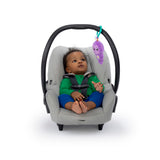 Bright Starts Jingle Joy Reach & Rattle Toy – Purple Sloth - Unisex, Newborn +