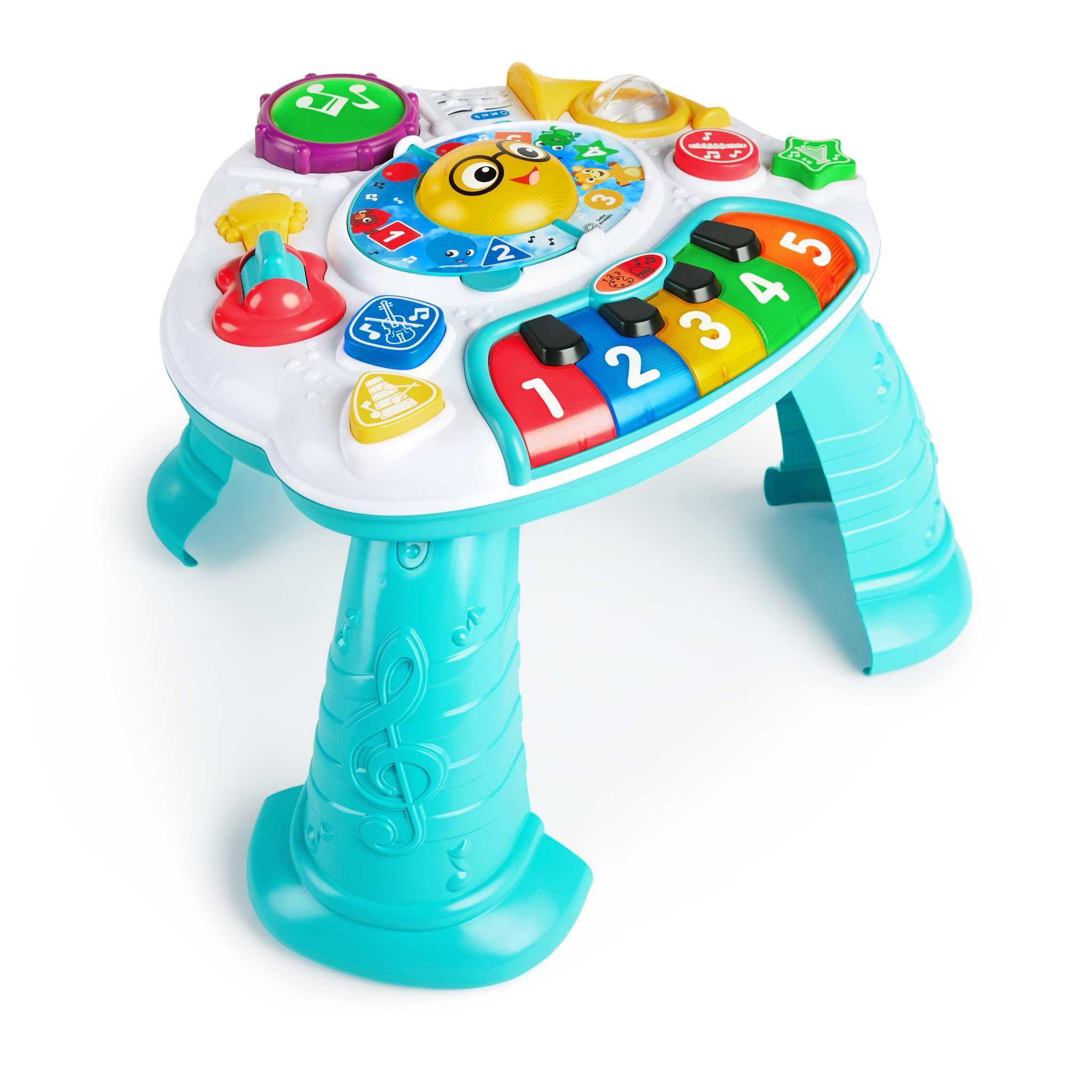 Baby Einstein Discovering Music Activity Table with piano and instruments for toddlers
