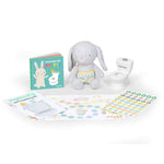 Ingenuity Sylvi Potty Training Kit with plush bunny, mini potty, storybook, and reward chart
