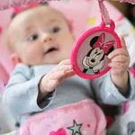 Vibrating Baby Seat Minnie Mouse Spotty Dotty Bouncer