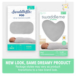SwaddleMe by Ingenuity newborn swaddle pod with elephant pattern for 0-2 months babies
