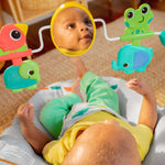 Bright Starts Playful Paradise vibrating baby bouncer with spinning toys